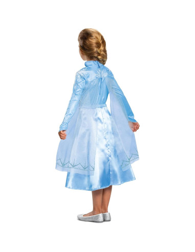 Disfraz de Elsa Frozen 2 Deluxe Disney para Niñas 3T-4T