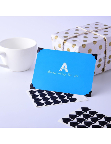 360 Esquinas Adhesivas Sin Ácido Pulaisen 2x2cm