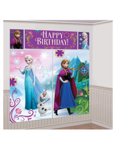 Kit de Decoración de Pared Disney Frozen - Suministros Fiesta