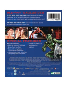 Spider-Man Blu-ray Sony Pictures 2h 1min PG-13 2