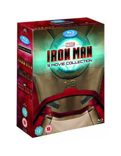 Colección Completa Blu-ray Iron Man 1-3 y Capitán América 1-3 2