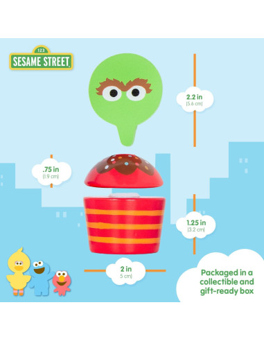 Conjunto de Cupcakes de Madera Kids Preferred Sesame Street