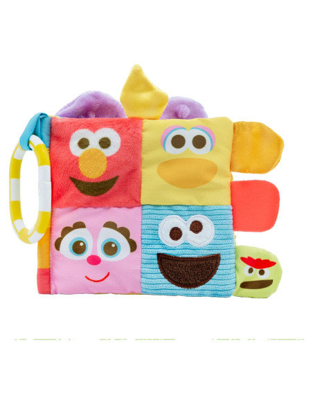 Libro Suave Sesame Street 28 cm con Personajes Sensitivos