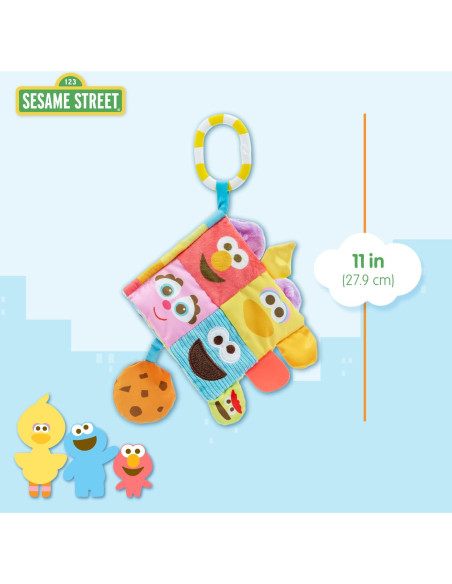Libro Suave Sesame Street 28 cm con Personajes Sensitivos