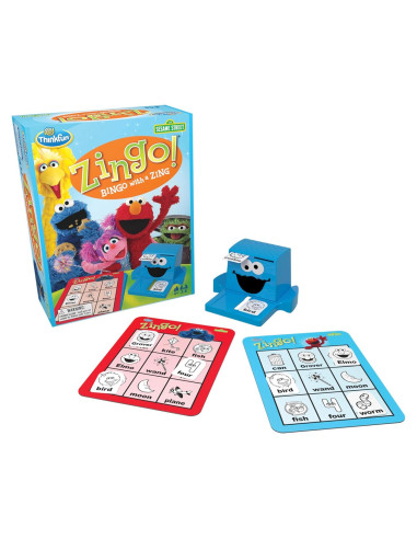 Juego de Mesa ThinkFun Zingo! Plaza Sésamo 4+