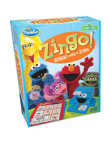 Juego de Mesa ThinkFun Zingo! Plaza Sésamo 4+