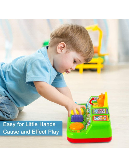 Juguete Interactivo YEEBAY Animales Pop-Up con Música 0.65kg