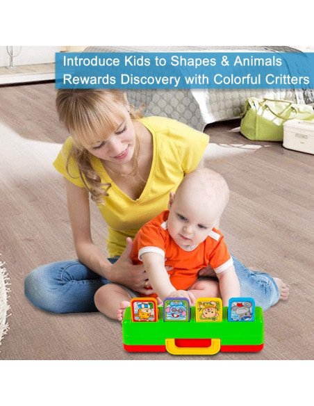 Juguete Interactivo YEEBAY Animales Pop-Up con Música 0.65kg