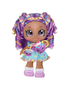 Muñeca Kindi Kids Kirstea con Set de Fiesta de Té y Tapete 61x61cm