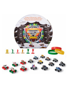 Calendario de Adviento Monster Jam Mini 2024 - 24 Días de Juguetes