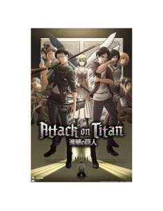 Póster Ataque a los Titanes Temporada 3 Trends 86.4x56.9 cm