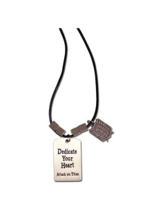 Collar Dogtag Ataque de los Titanes Great Eastern 50cm