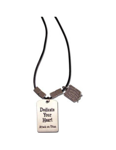 Collar Dogtag Ataque de los Titanes Great Eastern 50cm 2