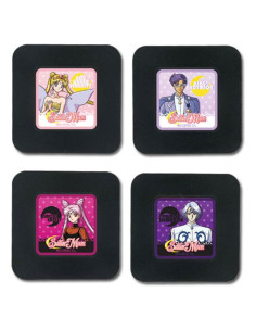 Juego de Posavasos Redondos Sailor Moon R Set 2