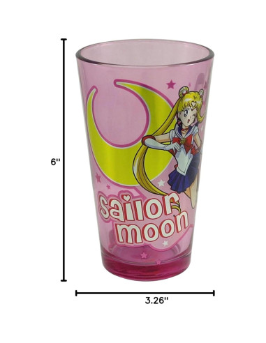 Vaso de Pintura Premium JUST FUNKY Sailor Moon Rosa 473 ml
