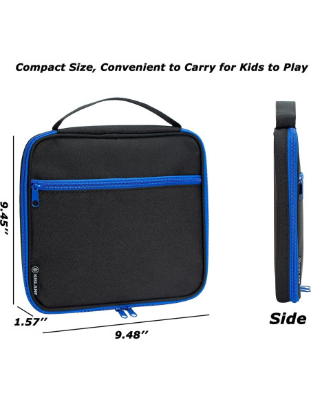 Estuche de Almacenamiento KISLANE para 24 Figuras Bakugan - Negro Estuche de Almacenamiento KISLANE para 24 Figuras Bakugan - Negro