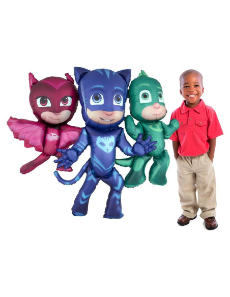 Globo de Foil Gigante Anagram PJ Masks 144.8x127 cm Globo de Foil Gigante Anagram PJ Masks 144.8x127 cm