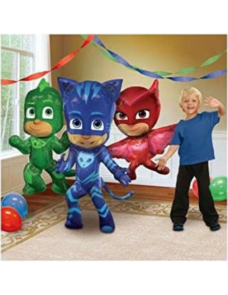 Globo de Foil Gigante Anagram PJ Masks 144.8x127 cm Globo de Foil Gigante Anagram PJ Masks 144.8x127 cm