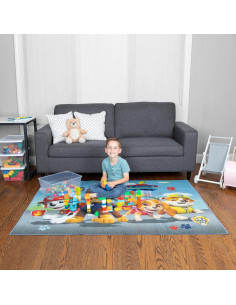 Alfombra de Área Antideslizante Franco Kids Room Paw Patrol 175x132 cm 2