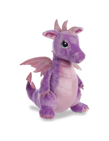 Peluche Dragón Larkspur Aurora Sparkle Tales 30 cm