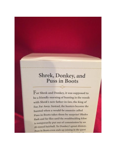 Adorno Hallmark Shrek y Gato con Botas 2006 90.7g 2