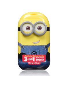 Gel de Ducha 3 en 1 Mzb Minions 385g Suave y Aromático