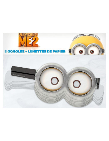 Gafas de Fiesta Mi Villano Favorito - 8 Pcs - Talla Única