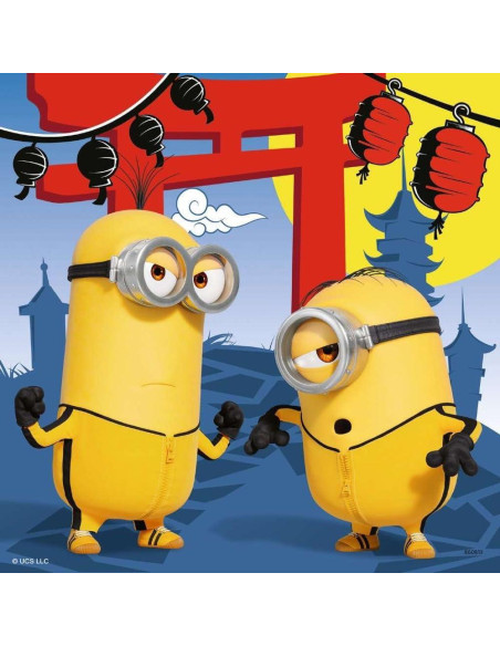Rompecabezas Divertidos Minions Ravensburger 3x49 Piezas