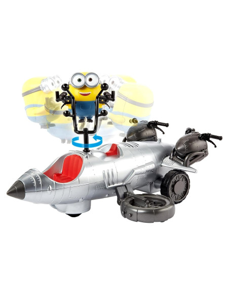 Vehículo RC Mattel Minions Wild Rider con Figura Bob 10.16 cm Vehículo RC Mattel Minions Wild Rider con Figura Bob 10.16 cm