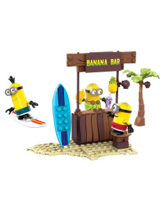 Mega Bloks Mi Villano Favorito Playa - Set de Construcción