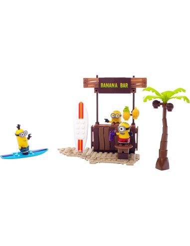 Mega Bloks Mi Villano Favorito Playa - Set de Construcción