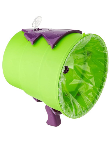 Airzooka Toysmith Juguete Verde - Dispara Bola de Aire Inofensiva
