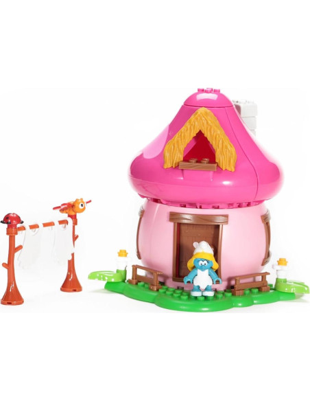 Set de Juego Mega Bloks Pitufos Casa de Chiquitina 19.7x6.4cm