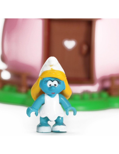 Set de Juego Mega Bloks Pitufos Casa de Chiquitina 19.7x6.4cm