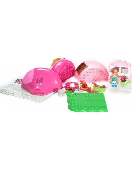 Set de Juego Mega Bloks Pitufos Casa de Chiquitina 19.7x6.4cm