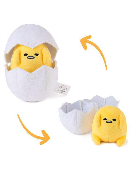 Peluche GUND Sanrio Gudetama 12.7 cm en Cáscara de Huevo