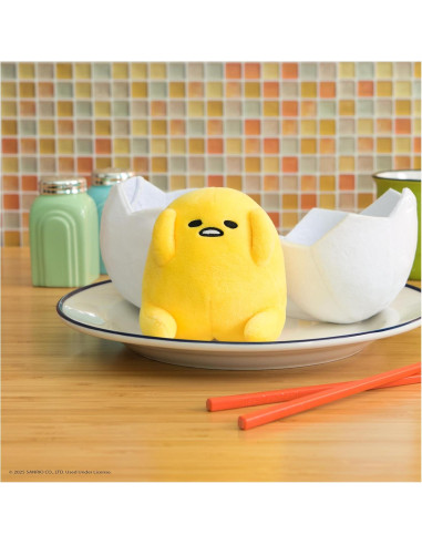 Peluche GUND Sanrio Gudetama 12.7 cm en Cáscara de Huevo