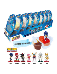Colección Sonic the Hedgehog - Crema de Avellana y Vainilla (8 unidades)