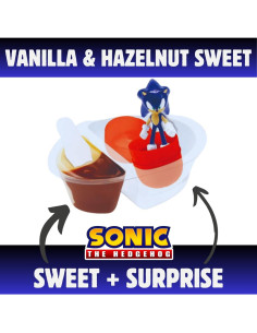 Colección Sonic the Hedgehog - Crema de Avellana y Vainilla (8 unidades) 2