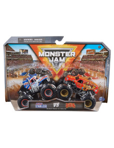 Monster Jam Camiones Monstruo 1:64 Spin Master - Paquete 2