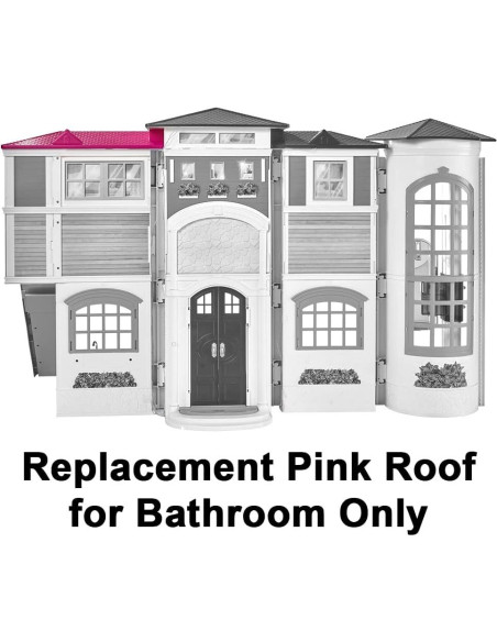 Techo Rosa de Repuesto para Baño Barbie Hello Dreamhouse DPX21