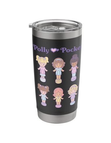 Taza Aislada de Acero Inoxidable Polly Pocket 591 ml