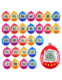 28 Llaveros Electrónicos de Mascotas Virtuales Conagel 5.5 cm