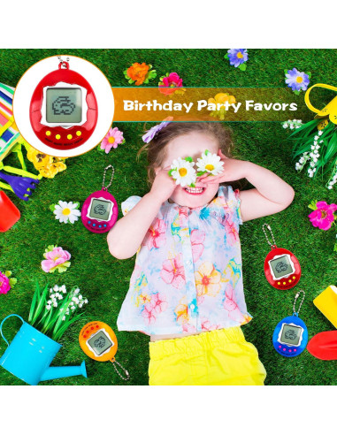 28 Llaveros Electrónicos de Mascotas Virtuales Conagel 5.5 cm