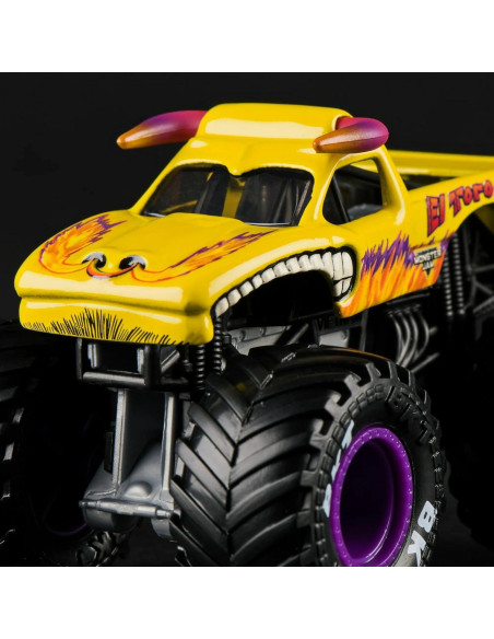 Camión Monstruo Diecast Monster Jam El Toro Loco 1:64