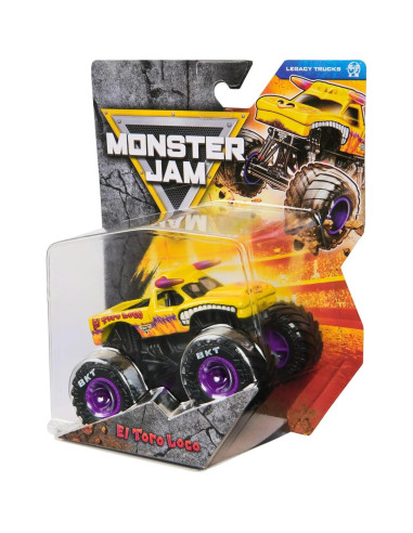 Camión Monstruo Diecast Monster Jam El Toro Loco 1:64