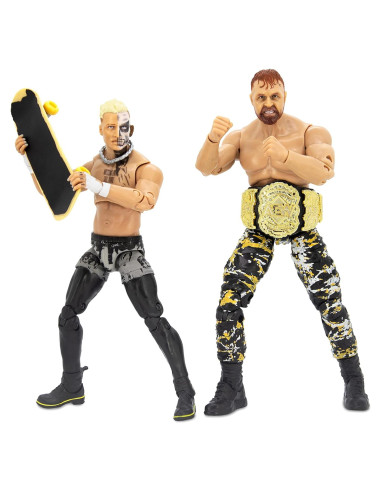 Figuras de Acción AEW Unrivaled Darby Allin y Jon Moxley 16.5 cm