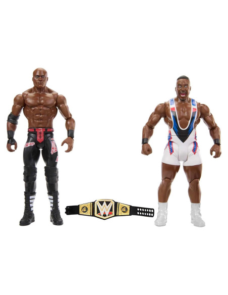Figura de Acción WWE 2-Pack Mattel Big E y Bobby Lashley 15 cm