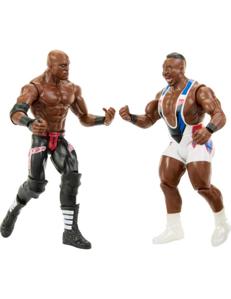 Figura de Acción WWE 2-Pack Mattel Big E y Bobby Lashley 15 cm