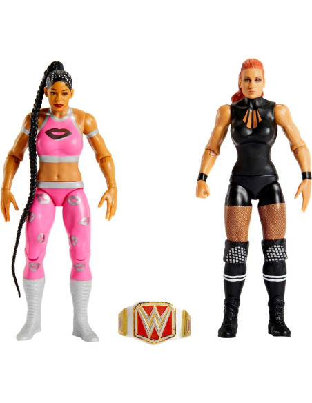 Figura de Acción WWE 2-Pack Mattel Big E y Bobby Lashley 15 cm